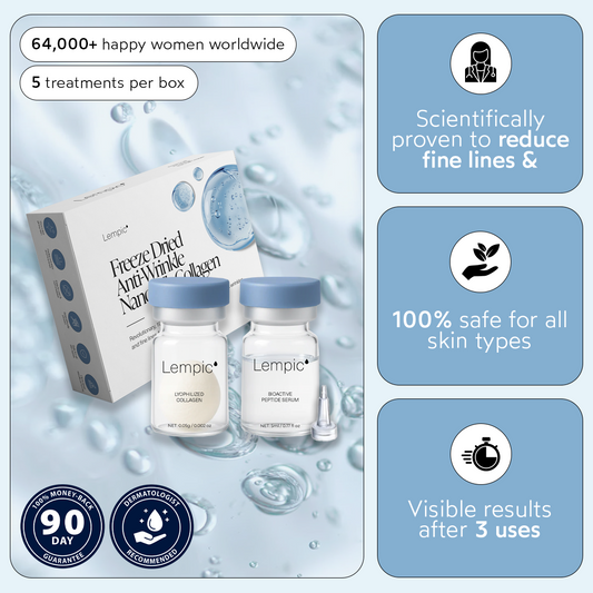 Lempic | Freeze Dried Anti-Wrinkle Nano Silk Collagen