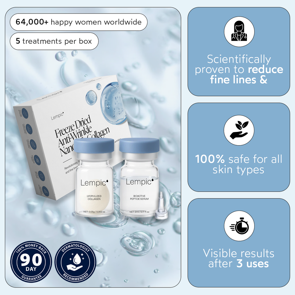 Lempic | Freeze Dried Anti-Wrinkle Nano Silk Collagen
